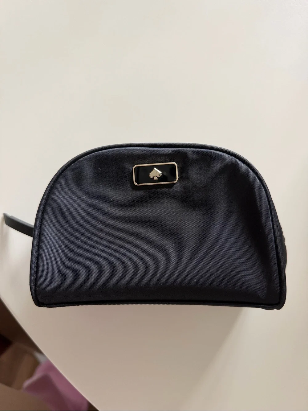 Small Kate Spade Black Cosmetic Pouch